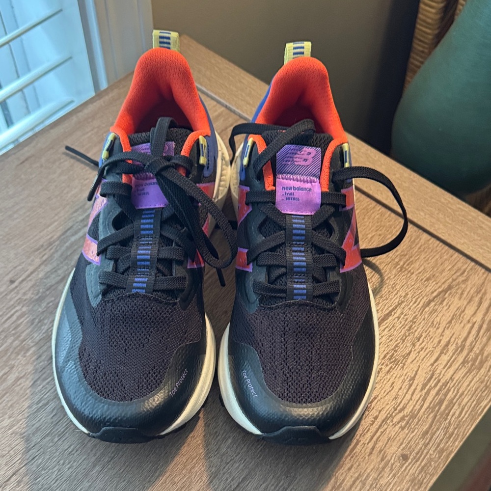New Balance Black and Orange Running Shoes